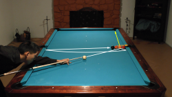 pool trick shot how to
